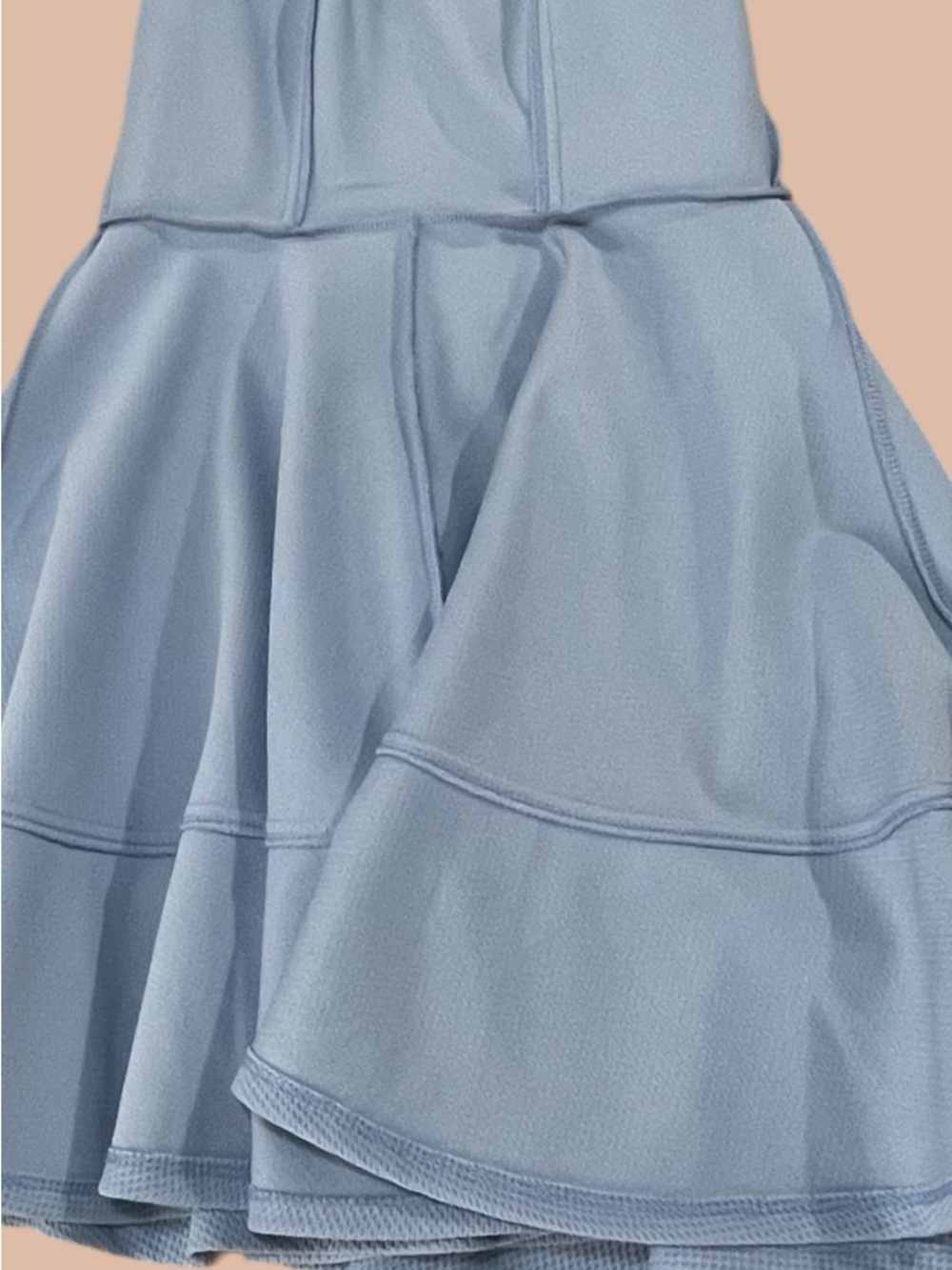 Lulus Women’s Size M Fit  Flare Sleeveless Mini Dress Light Blue Polyester - Picture 10 of 16
